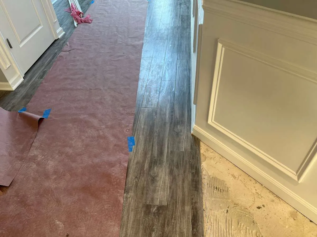 Completed marble shower restoration in Osage Beach